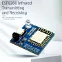 ESP-12F ESP8266 Infrared Transmitting and Receiving for NEC Command WiFi Transparent Transmission Module Board