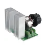 4000W SCR Elektronik Voltaj Regülatörü Hız Kontrol Cihazı Kontrol Kartı Regülatör Dimmer Yüksek Güç Modülü AC 220V Dirençli Yük