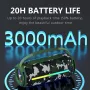 X5 20W bluetooth Speaker Portable Speaker 3D Stereo Deep Bass RGB Light 20H Playback Hands-free Calls IPX6 Waterproof TWS Radio Wireless Subwoofer Speakers