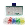 300PCS 3mm 5mm LED Light Emitting Diodes Electronic Kit F3 F5 Red Yellow Blue Green White Five Colors Light