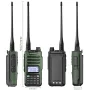 Baofeng M-13 Pro VHF UHF Air Band Walkie Talkie Wireless Copy Frequency Long Range High Power Two Way Radio IPX4 Waterproof