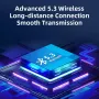 Cyboris Motor Boom X10 120W bluetooth Speaker Four Speakers Dual Bass Diaphragm Hands-free Calls CSB 10000mAh IPX6 Waterproof 3.5mm Audio TF Card Outdoors Wireless Subwoofer