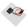 3W 5V Solar Charging Panel A Grade Polycrystalline Silicon 18.8% High Efficiency USB Output Tiger Clip Portable DIY Solar Charger Board 3.7V-5V Battery Rechargeable