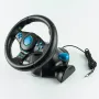 7-in-1 Racing Simulator Steering Wheel Vibration Controller Game Racing Steering Wheel for NS/360/PS4/PS2/PS3/PC