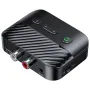 C68S bluetooth 5.3 Ses Alıcısı Desteği TF U-disk Müzik Çalma 3.5mm Aux RCA Kablosuz Ses Adaptörü Araba TV PC Hoparlörler için