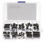 85pcs 10 Types Integrated Circuit Chip IC Chips Assortment Kit OPAMP Single Precision Timer PWM Including LM324 LM358 LM386 LM393 UA741 NE5532 NE555 PC817 ULN2003 ULN2803