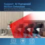 ESCAM PT205 5G Dual Wifi Smart Robot Wireless PTZ AI Automatic Tracking Motion Detection Camera Two-way Audio Night vision Hieasy APP
