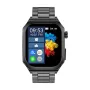 ET280 2.04inch AMOLED Display bluetooth Call ECG Function Uric Acid Blood Lipids Blood Glucose Testing Heart Rate Blood Pressure Blood Oxygen Monitor Sleep Monitoring SOS Emergency Call Multi-sport Modes Music Playback IP68 Waterproof Smart Watch