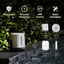 RAINPOINT Wireless Digital Rain Gauge Outdoor with App Control Smart Rain Sensor with Accurate Rain Gauge Monitoring