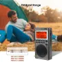 Retekes TR110 Radio Portable SSB Shortwave Radio FM/MW/SW/LSB/AIR/CB/VHF/UHF Full Band NOAA Alert Digital Radio Receiver Alarm Clock