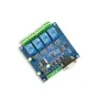 RTU RS232/TTL UART Modbus Rtu 4 Ch Relay Module Communication 4-Channel 7-24V Relay Module