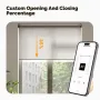MOES Tuya Zigbe Smart Curtain Motor Chain Roller Blinds Timing Function App Remote Control Voice Control with Alexa Google Home