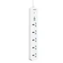 LDNIO SC5319 2500W Power Strip 5AC+2A+1C Universal Electronic Socket Adapter with 2M Extension Cord Plug Adapter EU Standard