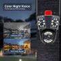 Three Lens 6K 12MP WiFi IP Camera Waterproof Three-Screen PTZ CCTV Color Night Vision Motion Detection Security Surveillance Cam