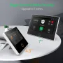 Staniot 7 İnç Merkezi Kontrol Paneli HD 433 Kablosuz Güvenlik Sistemi 8 Kablolu Bölge 10 Dil Tuya Smartlife APP 5000mAh Pil