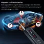 Multi-functional Camera Detector 500mAh 1MHz-6.5GHz Small Camera Finder Adjustable Sensitivity Portable Anti-Snooping Device Type-C Rechargeable Battery Long Battery Life