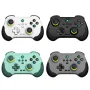 Z01 Wireless bluetooth Game Controller with Hall Joystick and Hall Trigger 6-Axis Motion Sensor Support Turbo Programmable Dual Motor Vibration Gamepad for PS4 PS3 Switch Steam PC