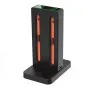 DOBE TNS-3192B Switch2 Left and Right Handle Charging Dock Small Four Controller Magnetic Charger Base with Indicator Light Type-C Interface Input Game Accessories