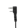 BaoFeng UV-5R BF-888s ওয়াকি টকি আনুষাঙ্গিকগুলির জন্য 1M K টাইপ 2 পিন স্পিকার মাইক হেডসেট ইয়ারপিস এক্সটেনশন কর্ড কেবল