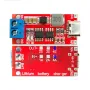 2S 3S 4S Type-C to 8.4V 12.6V 16.8V Step-Up Boost LiPo Polymer Battery Charger 18650 Lithium Battery Charging Module Board Power Supply