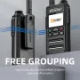 DG2000 Zello Walkie-Talkie Rete 4G Portata illimitata Batteria da 6000 mAh Navigazione GPS Bluetooth WIFI Comunicazione esterna
