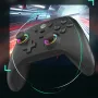 DATA FROG S13 Wireless bluetooth Game Controller with Hall Effect Joystick and Linear Triggers HD Vibration Gamepad Support RGB Lighting 600mAh Battery Six-Axis Gyroscope Multi-Platform Switch PC Android iOS
