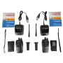 2Pcs/set Baofeng BF-888S Walkie Talkie Portable Radio Station BF888s 5W 16CH UHF 400-470MHz BF 888S walkie-talkie two-way Radio