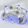 Z04 Bezprzewodowy kontroler gier Bluetooth z magnetycznym przełącznikiem Halla i podwójnym wyzwalaczem Kontroler gier e-sportowych Sześcioosiowy czujnik Podwójny silnik wibracyjny Programowanie makr tylne Automatyczne połączenie z bazą ładującą
