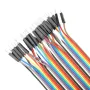40pcs 30cm Male To Male Jumper Cable Dupont Wire