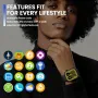 [2024 World Premiere]NEW Zeblaze Btalk Plus Ultra-large 2.03 inch HD Display Aluminum Nacigation Crown Voice Calling HiFi bluetooth Phone Calls Health and Fitness Tracking Smart Watch