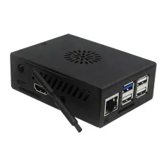 Orange Pi 3B ケース ファン付き金属シェル オプションアンテナ アルミヒートシンク アクティブパッシブ放熱 開発ボードなし