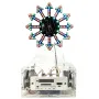 DIY LED Ferris Wheel Kit Audio-Controlled Spectrum 5V 1A Animation Modes 6 Spectrum Modes Electronics Educational Kit
