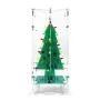 Üç Renkli/Renkli Düz Yapraklı Noel Ağacı Standart/Müzik Versiyonu Kendin Yap Elektronik Kitleri
