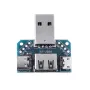 3pcs USB Adapter Board Male to Female Micro Type-C 4P 2.54mm USB4 Module Converter
