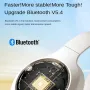 Lenovo EB325 Portable Headset bluetooth 5.4 Earphone Hi-Res Audio 40mm Composite Diaphragm Unit 360° Surround Sound AI Call Noise Cancelling 50H Playback Foldable Headphones