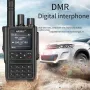 ABBREE DM-F8 GPS DMR UV Dual-Band Digital Walkie Talkie 5W High-power 4000 Channels 2800mAh Voice Recording Two Way Radio