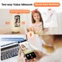 C20 Two-Way Video Call Camera 1920x1080 HD Infrared Night Vision AI Human Tracking WiFi Security Surveillance 360° Indoor Night Vision Cam