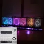 Geekcreit® Upgrade Boldfaced Word Imitate Glow Clock Full Color RGB Glow Tube Clock LED Music Spectrum Kit DS3231