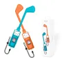 JYS JYS-NS2265 Switch2 Golf Club Grips Dual Handles 180° Rotating Ergonomic Design Lightweight Safety Strap Compatible Joy-Con Realistic Swing Immersive Gaming Accessory
