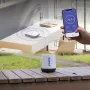 RAINPOINT Wireless Digital Rain Gauge Outdoor with App Control Smart Rain Sensor with Accurate Rain Gauge Monitoring