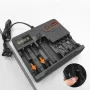 MS-889 Lithium Battery Multi-slot Charger 110-220V AA Battery 3.7V Lithium Battery 9V NiMH Battery Intelligent Charging IC Management