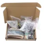 1900PCS Electronic Components Kit Capacitors Resistors Diodes Transistors LEDs PCBs Comprehensive Assortment for DIY Projects and Prototyping