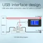 Peacefair PZEM-015 Car Battery Tester Multifunctional DC 120V Voltmeter Ammeter 100A-500A Capacity 0.5M USB Cable Resistance Voltmeter Monitor