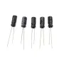 200PCS 15 Values 0.1UF-220UF In-line Electrolytic Capacitor Assortment Kit 10V 16V 25V 50V