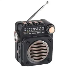 M8 Mini Portable Radio FM AM SW Stereo Pocket Radios Receiver Multifunctional Wireless bluetooth Music Player with LED Flashlight