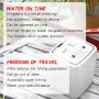 Tuya WIFI Smart Garden Intelligent Watering Device 20 Pots Double Pump Timed Automatic Drip Irrigation System Remote APP Controller for Garden Terrace