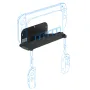 JYS JYS-NS2291 Universal Wall-Mounted Organizer for Nintendo Switch OLED Switch2 Space-Saving Secure Storage Bracket Easy Installation Kit Complete Mounting Set