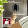 Tuya Smart WiFi 4.3 LCD Digital Peephole Door Viewer Camera 1080P 5000mAh PIR Motion Detection Two-way Intercom Work with Alexa Google Assistant