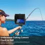 Underwater Fishing Camera 5-Inch 1080P IP68 Waterproof 20M Ice/sea/River Camera For Fishing Underwater Detection