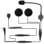 BAOFENG Rugged Radio Helmet Earpiece 2 PIN with Mic Microphone PTT for Baofeng BF-F8HP Pro 888S UV5R 5RM UV-21R UV-32 KenwoodWouxun Two Way Radio Walkie Talkie